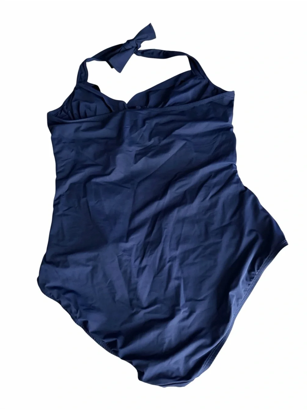 Tommy Bahama Women Navy Blue One-Piece Tummy Control Beach Swimsuit Size 14 - Picture 4 of 9